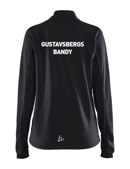 GUSTAVSBERG BANDY TRÄNINGSOVERALL FULL ZIP TRÖJA SR DAM