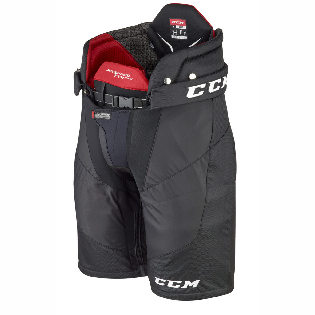 CCM JETSPEED FT4 PRO VELCRO HOCKEYBYXA SR