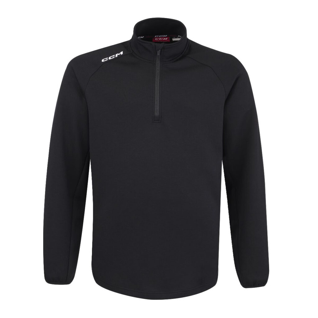 CCM LOCKER 1/4 SWEATER JR