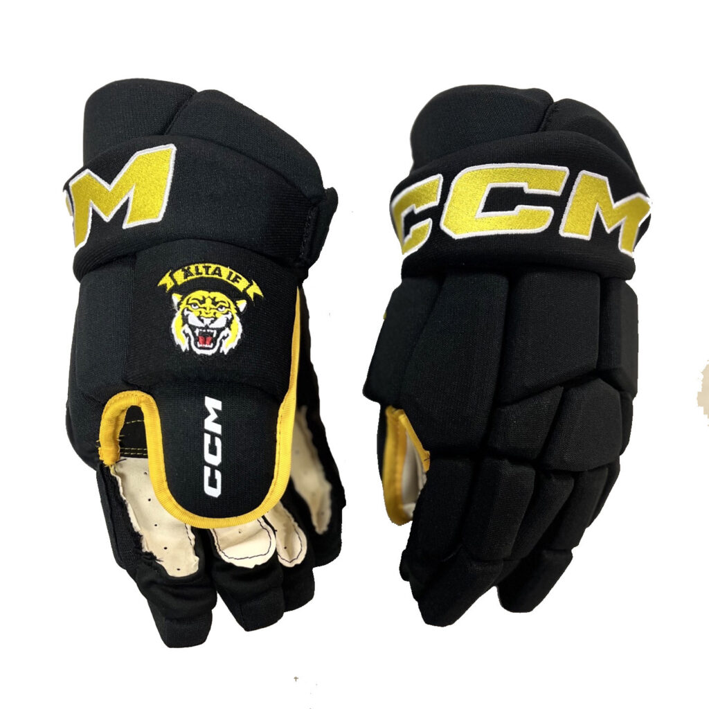 CCM 85C - ÄLTA HOCKEYHANDSKAR JR