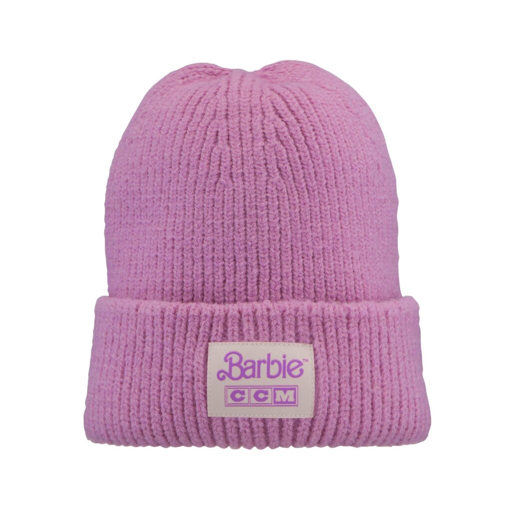 CCM BARBIE KNIT BEANIE YTH PITAYA PINK