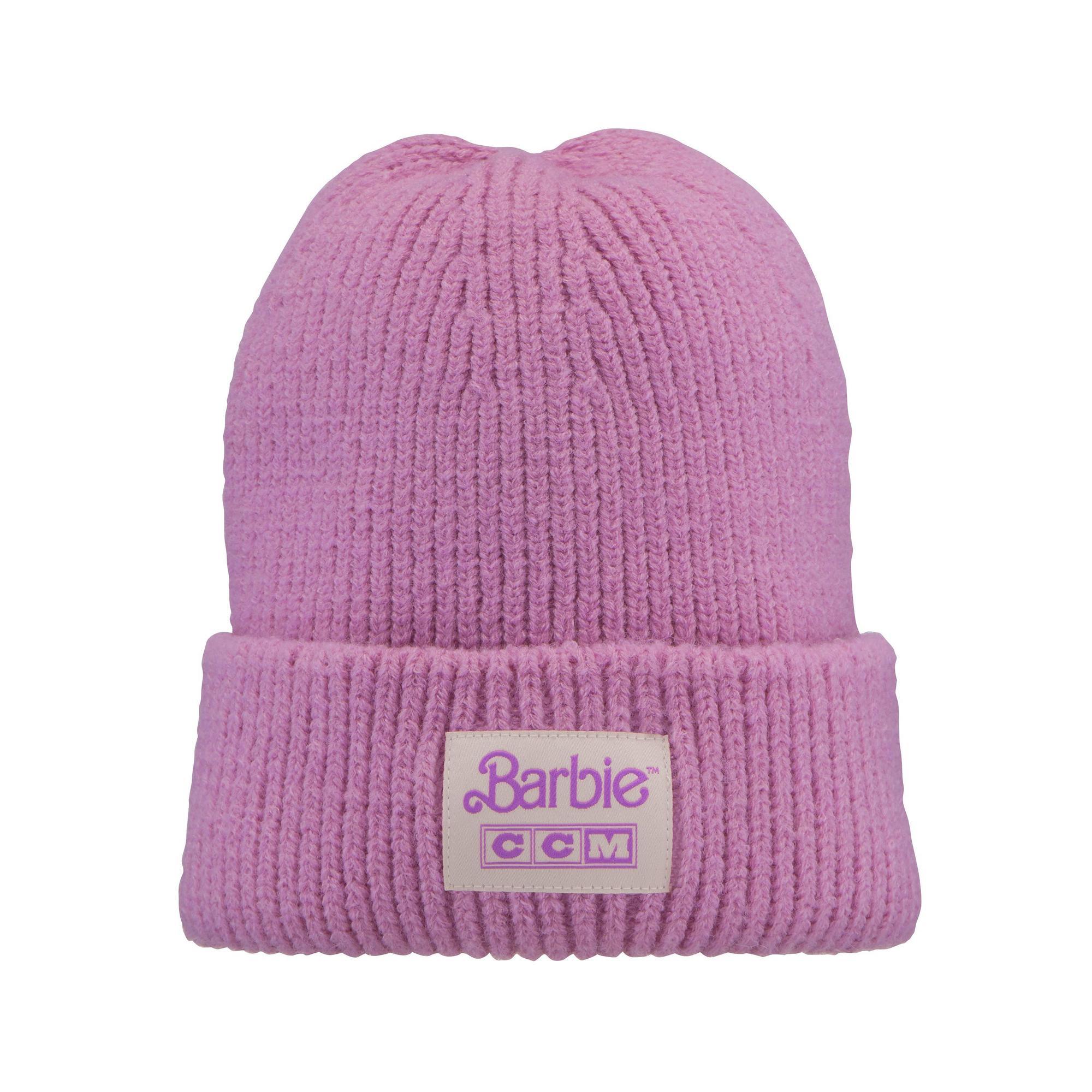 CCM BARBIE KNIT BEANIE YTH PITAYA PINK